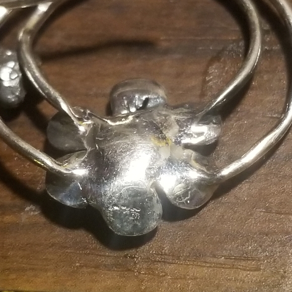 Labradorite and Sterling Earrings - Picture 2 of 5